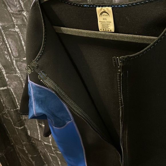 SISYAMA Sauna Sweat Workout Exercise Compression Slimming Suit Neoprene Sz XXL - Picture 7 of 13